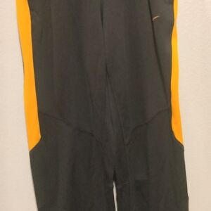 Black and Yellow Athletic Pants